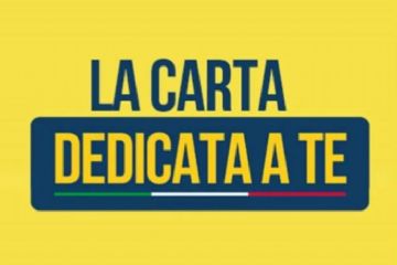 Carta &quot;Dedicata a te&quot; 2024 - Avviso comunicazione